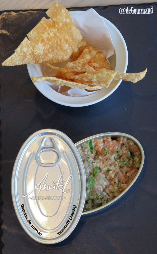 Tartar de hamachi y salmón -9