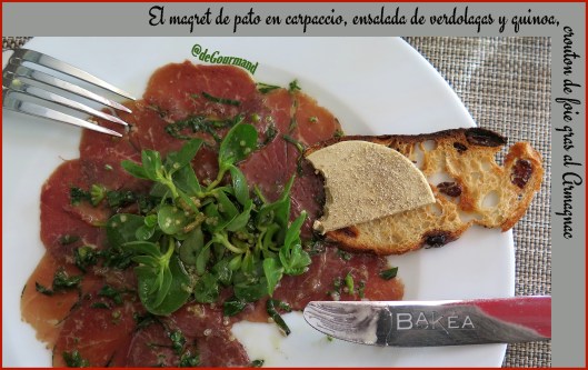 BAKEA carpaccio de pato -2