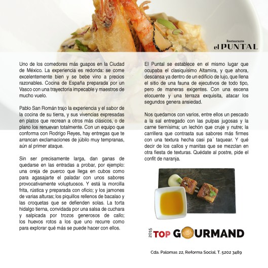 top gourmand el puntal